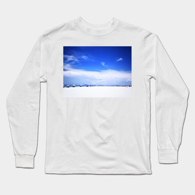 St. Pete Beach Long Sleeve T-Shirt by Tess Salazar Espinoza